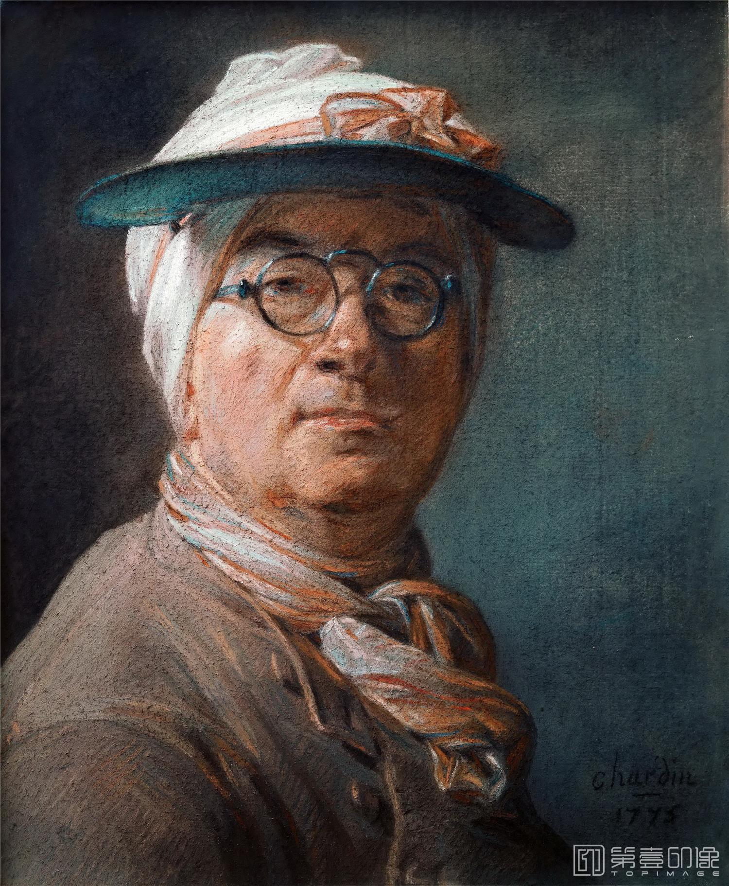 油画-卢浮宫-CHARDIN, Jean-Baptiste-Simon - (b. 1699, Paris, d. 1779, Paris)B-0334